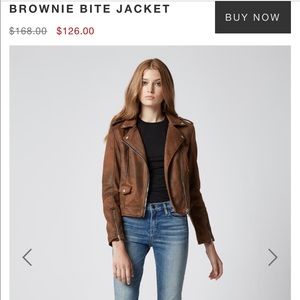 Blank NYC Suede Moto Jacket NWT